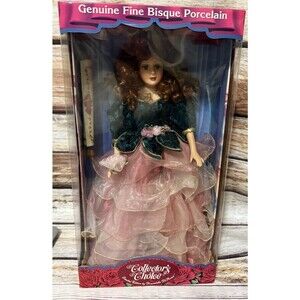 Classic Treasures Special Edition Collectible Doll Genuine Fine Bisque Porcelain